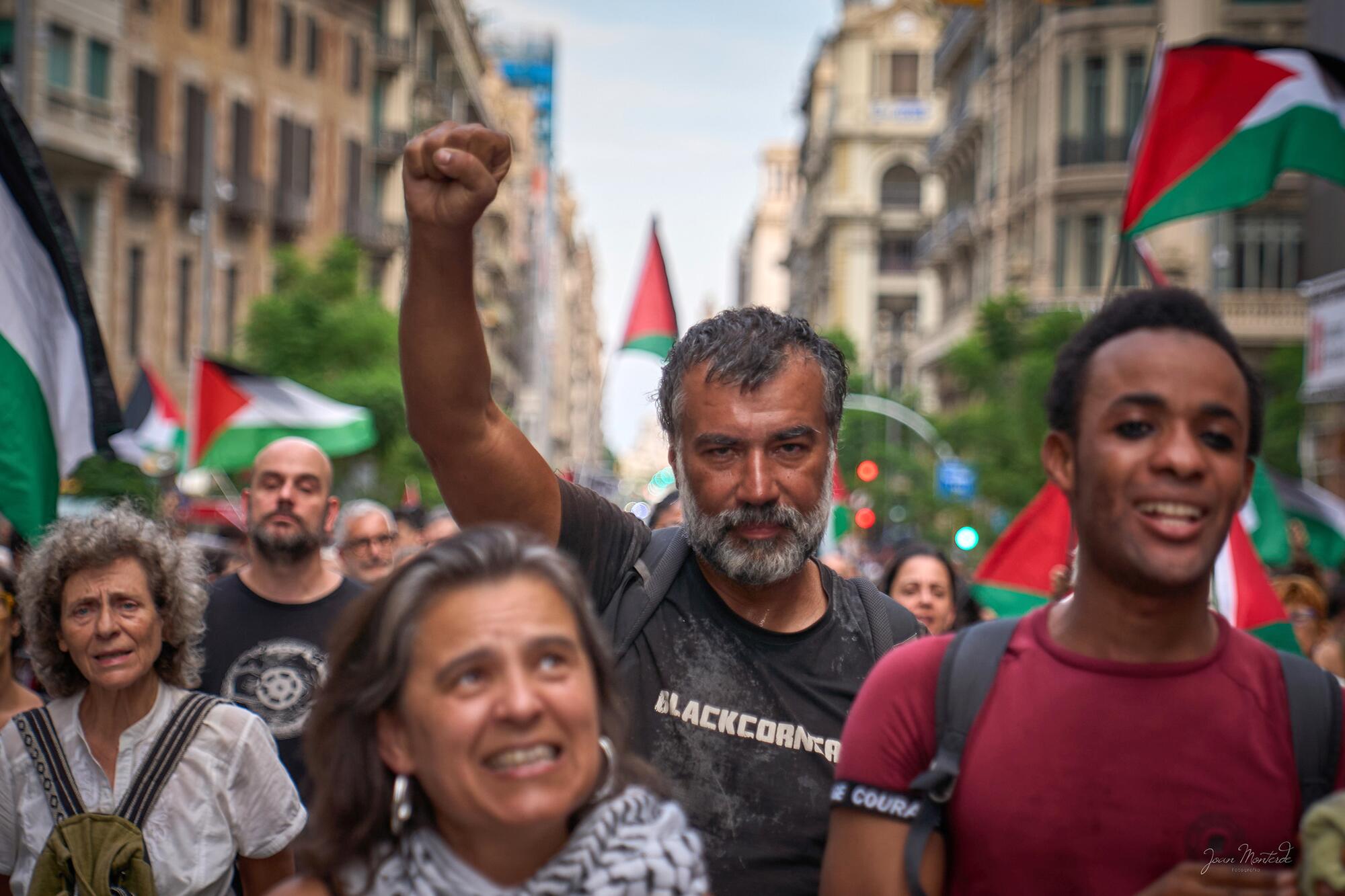 Concentración Barcelona Gaza - 14